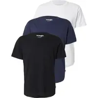 Wrangler 112371481 Regular Fit T-shirt Med Korta ärmar 3 Enheter