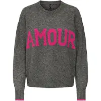 ONLY Tröjor ONLNEW AMOUR kvinnor - Grå - EU S