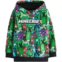 Next Sweatshirt 'Minecraft' blå / grön / lila / svart