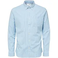Selected Regrick Oxford Flex Skjorta Med Långa ärmar