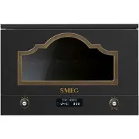 Smeg Cortina 850w Inbyggd Mikrovågsugn Med Grill