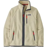 Patagonia - Varumärken - M's Retro Pile Jkt Pelican w/Smolder Blue för Unisex - Storlek M - Marinblå