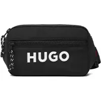 HUGO Kids' belt bag with logo print