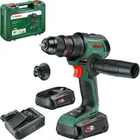Bosch Borrskruvmejsel - AdvancedDrill - 18V-80 - 2 2,5 Ah batterier - Avtagbar metallchuck - Sladdlös