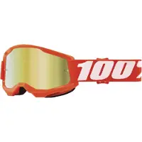 100% glasögon 100% STRATA 2 JUNIOR ORANGE (Anti-Fog, LT 28% +/-5%) (NY)