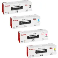 Canon 718 BK/C/M/Y toner 4-pack (original)