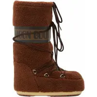 Moon boot - Après-ski - Icon Fleece Brown för Unisex - Storlek 42-44 - Brun