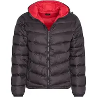 Cappuccino Italia Jacka Vinter Hooded Vinterjacka Svart Svart