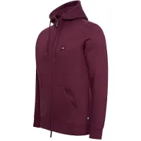 Cappuccino Italia Hoodies Fleece Zip Hood Röd