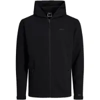 Jack & Jones väst Cloud Zip Sweat Hood Svart