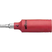 Wiha 43110 Inner-sexkantig Hylsnyckelinsats 4 mm 1 st 1/4