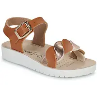 Geox Sandaler med klack J SANDAL COSTAREI GI flickor - Brun - 32
