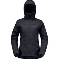 Norrøna - Vandringskläder dam - Femund Thermo60 Zip Hood W Caviar Black för Unisex - Storlek L - Svart