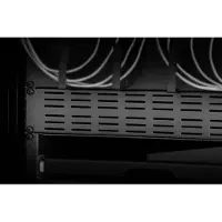 Renkforce RF-3429460 19 tum Nätverksskåp-blindlock 2 U med ventilationshål Mörkgrå