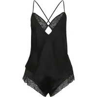 Triumph Kort pyjamas 'A Weekend to Remember' svart