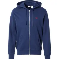 Levi's Sweatjacka 'Original Zip-Up Hoodie' marinblå / röd