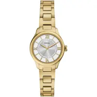 Fossil Klocka - - ES5421 - 28 mm guldpläterat hölje - 19 cm guldpläterat armband - Vattentålighet 5 ATM