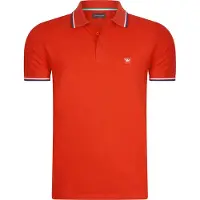 Cappuccino Italia Polo Applique Pique Rod