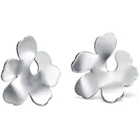 Kalevala Koru x Marimekko Unikko-örhängen mini silver 261001203T