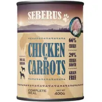 Seberus Chicken w/Carrots spannmålsfritt våtfoder hund