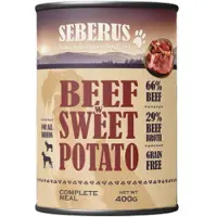 Seberus Beef w/Sweet Potato spannmålsfritt våtfoder hund