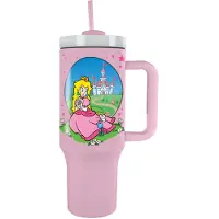 Pyramid Super Mario: (Peach) 40oz Tumbler