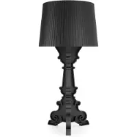 Kartell Bordslampa Bourgie Mat, dimbar, Svart, Vardagsrum / matsal, Syntetmaterial, Design, Bordslampa