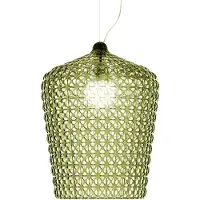 Kartell Taklampa , Kabuki, Grön, Vardagsrum, Plast, Design