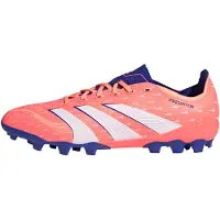 Adidas Predator League 2g/3g Ag Coral Blaze - Orange/vit/beam Orange - Konstgräs (Ag), storlek 38