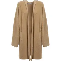 Influencer Stickad kappa camel