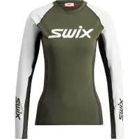 Swix Women’s RaceX Dry Long Sleeve Olive/ Agave Green