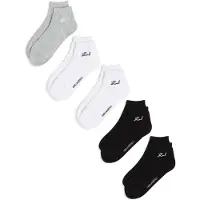 Karl Lagerfeld Sockor gråmelerad / svart / vit