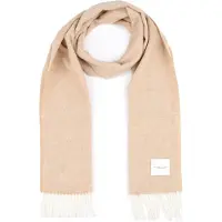 Profuomo Scarf Lambswool Light Beige