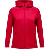 Peak Performance Women's Rider Essentials Zip Hood Tech Burgundy/tech Burgundy/