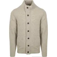 Barbour Men's Elbow-Patch Cardigan New Stone