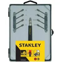 Stanley Bitssats för skruvmejsel STHT0-62629; 8 st.