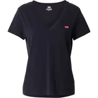 Levi's T-shirt 'The Perfect V-Neck' eldröd / svart / vit