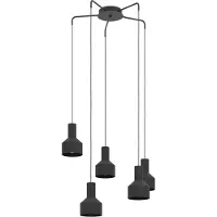 Eglo CASIBARE klunga 5xE27 Ø150 svart