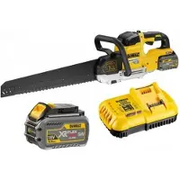 DeWalt Batteridriven alligatorsåg DCS398T2-QW; 54 V; 2x6,0 Ah batt.