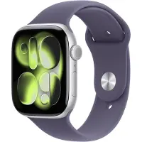 Apple Watch Series 11 4G 46mm Aluminium med Sport Band M/L - Silver