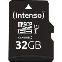 Intenso 32GB microSDHC Performance microSD-Kort 32 GB Class 10 UHS-I Vattentät
