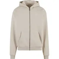 Karl kani Sweatjacka 'Essential' kitt / vit