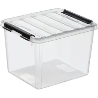 Smartstore Plastkasse Classic 3 3l m/låg 21x17x15cm