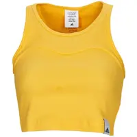 Adidas Linnen / Ärmlösa T-shirts LNG RIB TANK kvinnor - Gul - EU M