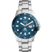 Fossil Blue Dive 3-hands Silver FS6050