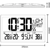 Greenblue GB218 väckarklocka med stort LCD-display scienny, temperatur och datum