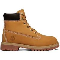 Timberland unisex för barn. TB1129097131 Läderstövlar 6 tum Premium gul (35.5), Hud, Karta, Nyckelband, Casual, barnmode