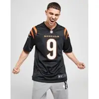 Nike NFL Cincinnati Bengals Burrow #9 Jersey, svart