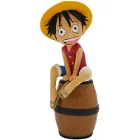 Teknofun Monkey D. Luffy Figurlampa På Tunna 27 Cm