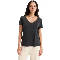Roxy Is Flowing V T-shirt Med Korta ärmar